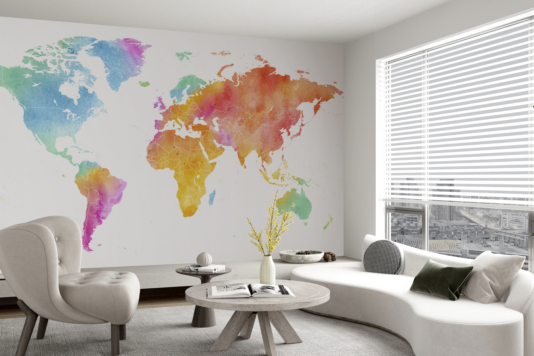 A map of the world A map of the world