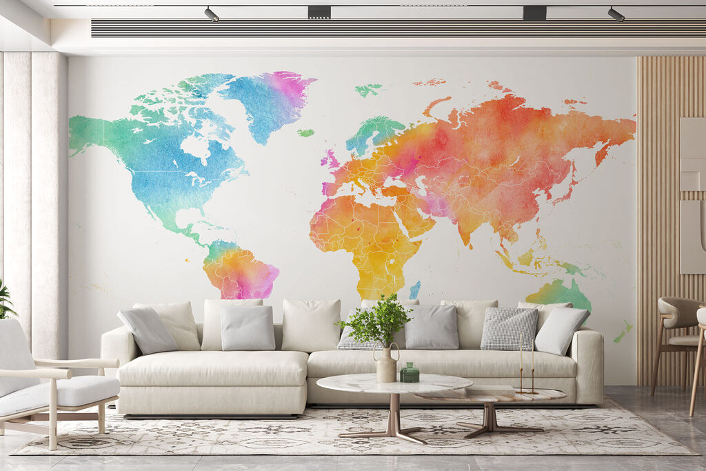 A map of the world A map of the world