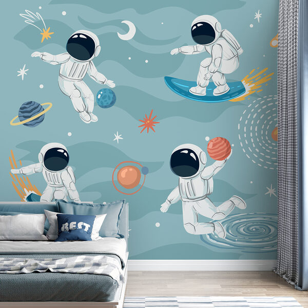 Skupina astronautov vo vesmíre Skupina astronautov vo vesmíre