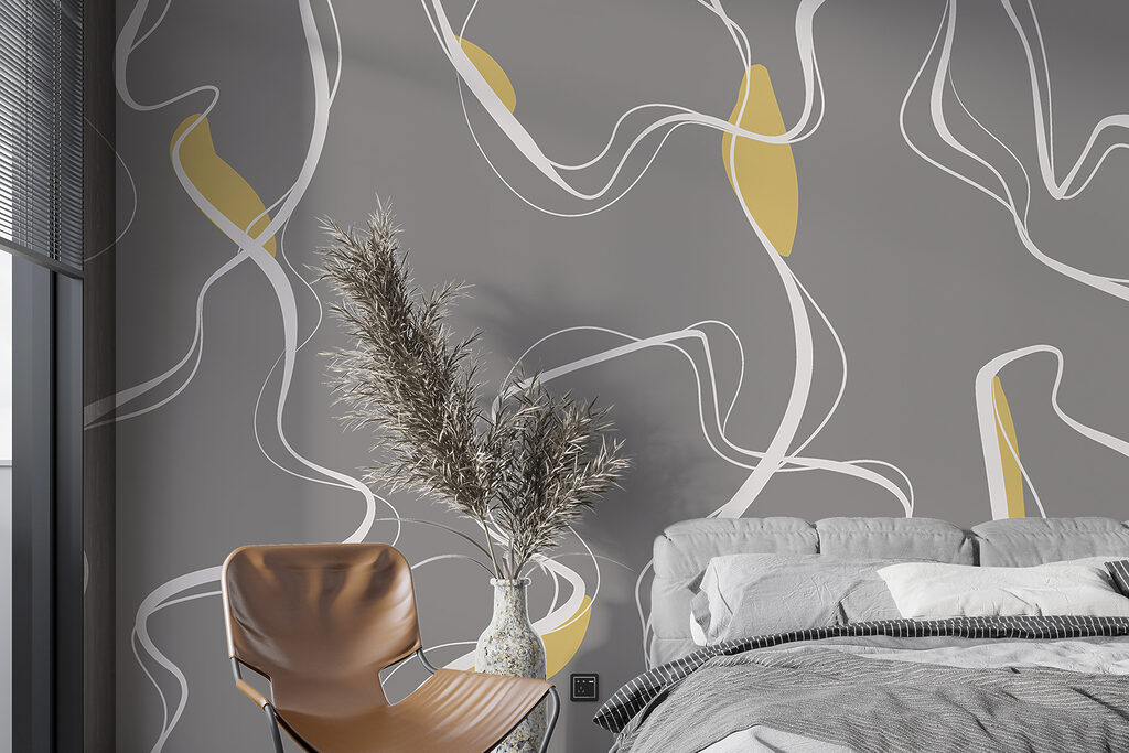 A grey and white pattern