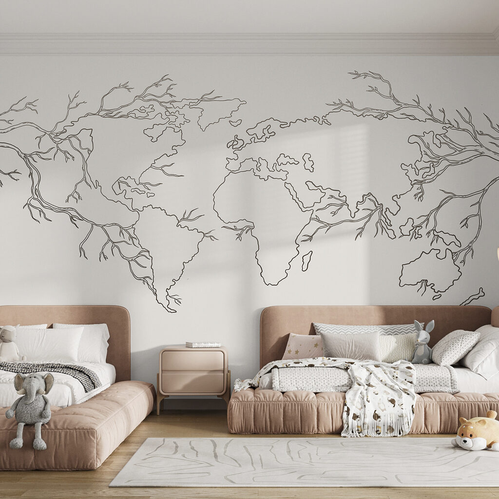 A map of the world A map of the world