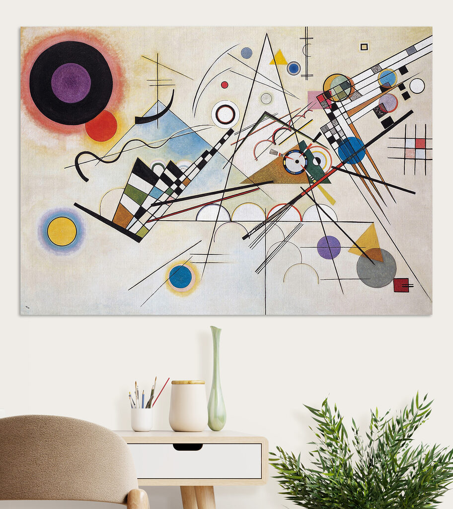 A painting of a variety of colors A painting of a variety of colors