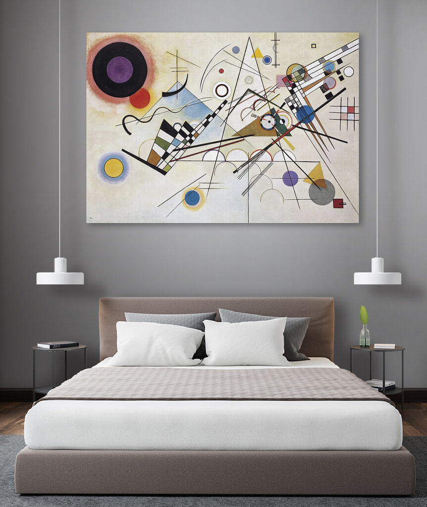 A painting of a variety of colors A painting of a variety of colors