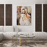 Obraz Obraz ženy držiacej pohár