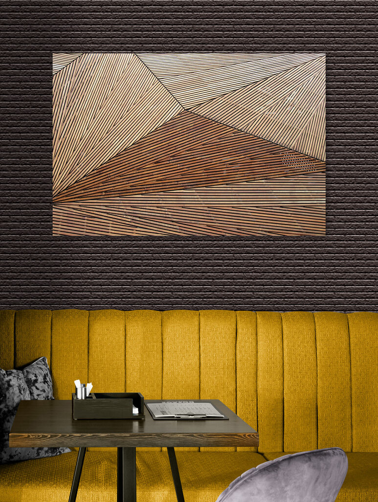 A close up of a wood floor