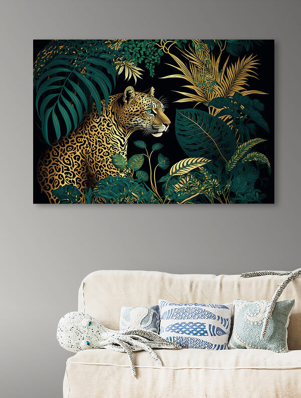 Leopard v džungli Leopard v džungli
