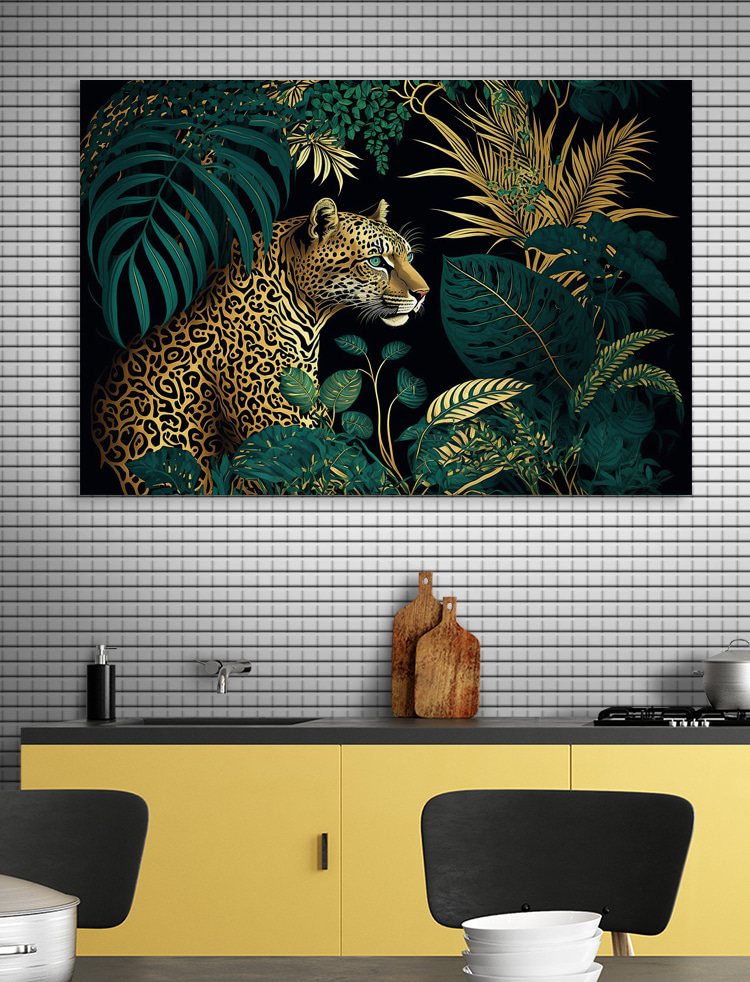 Leopard v džungli