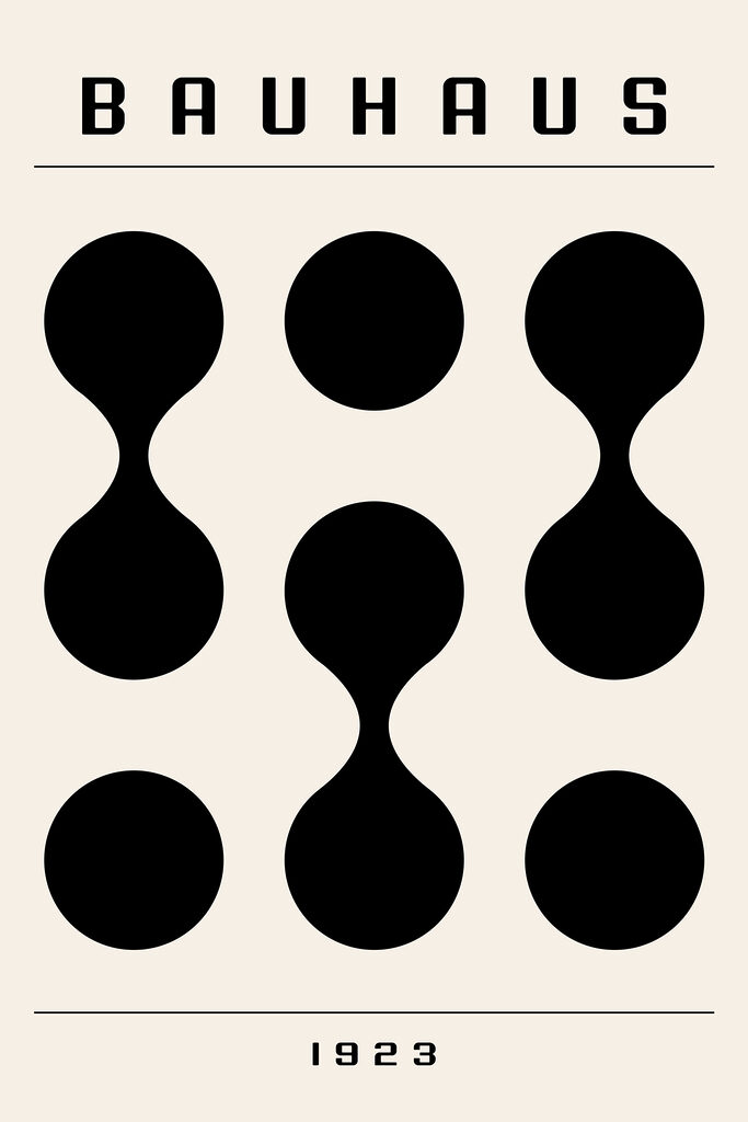 A group of black dots