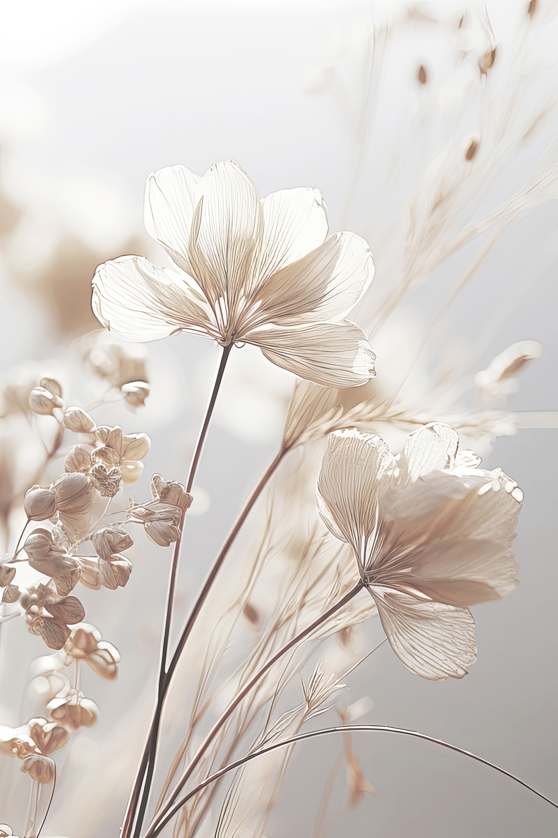 A close up of flowers