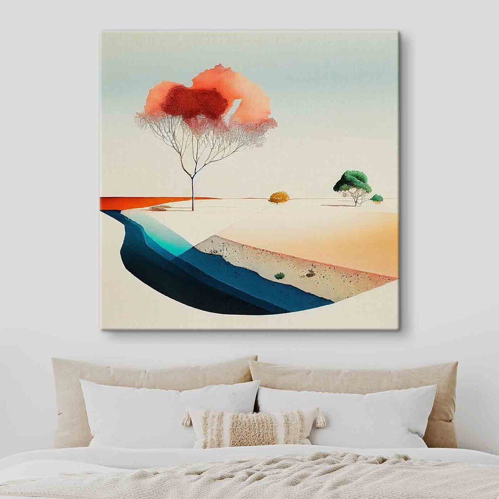 A watercolor painting of a tree A watercolor painting of a tree