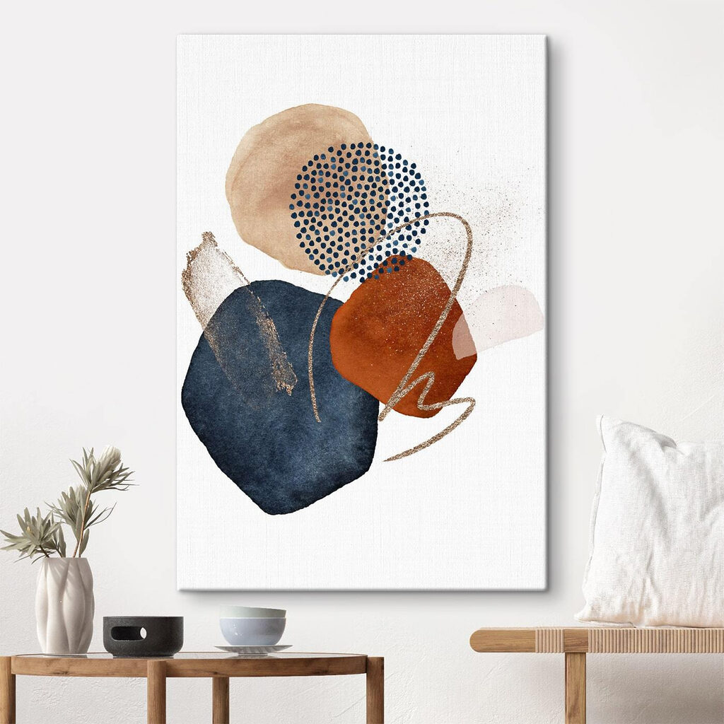 A group of colorful shapes