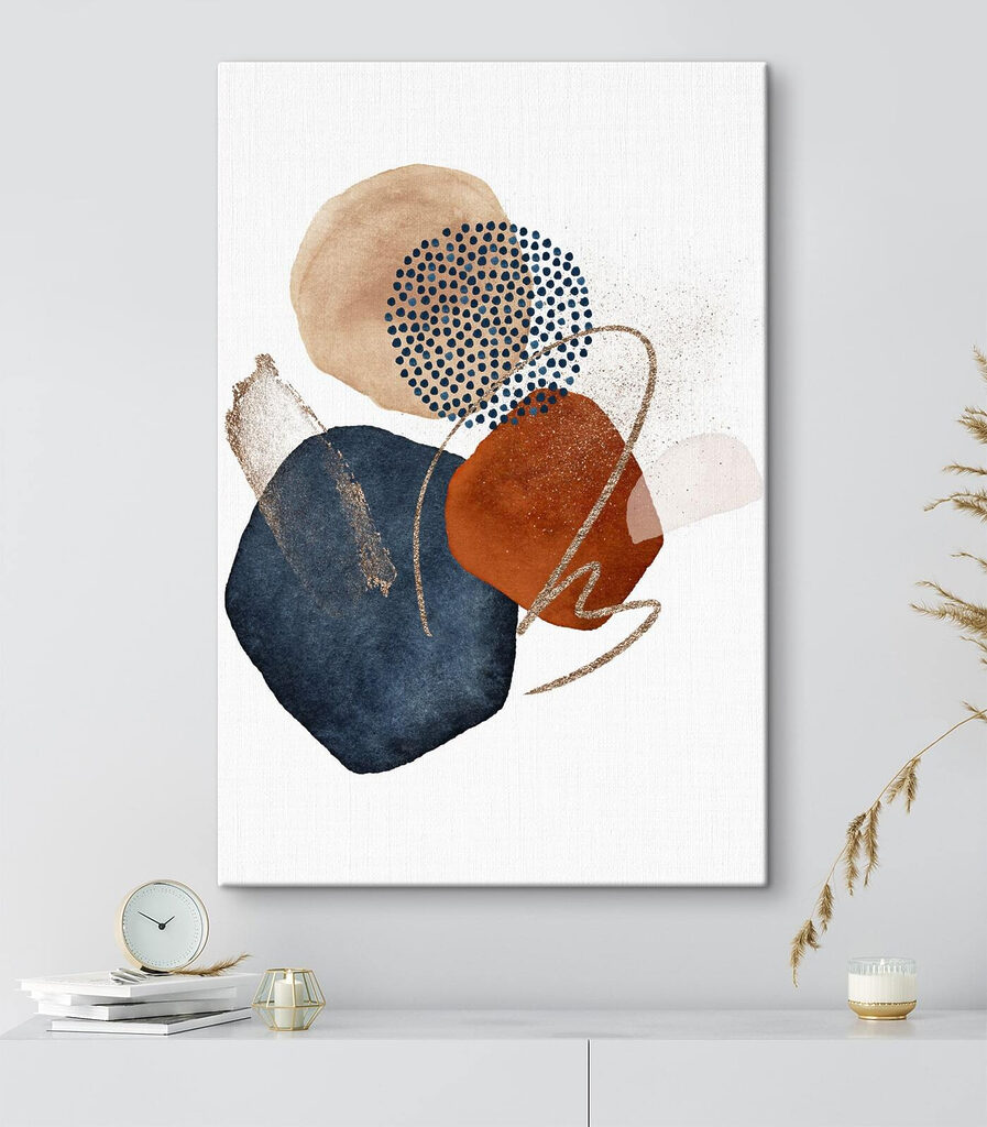 A group of colorful shapes