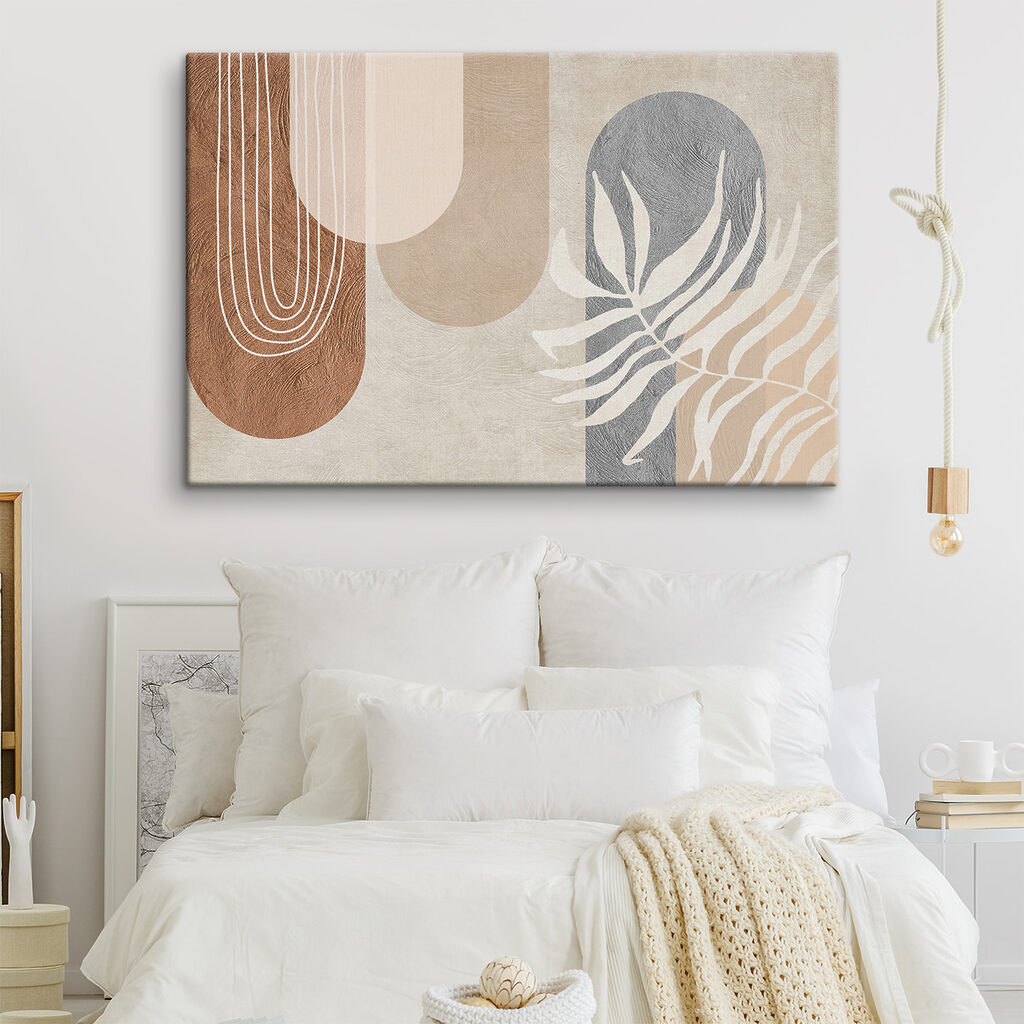 A close up of a wall