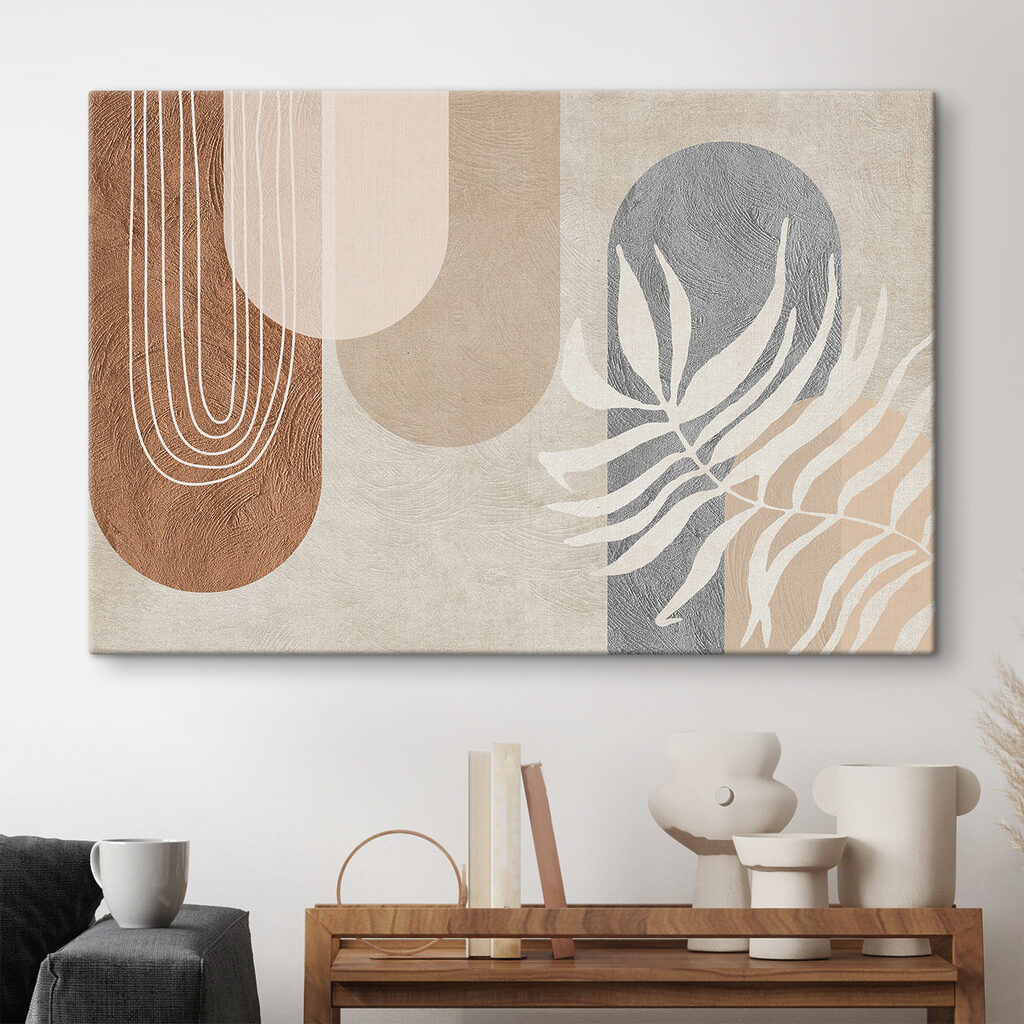 A close up of a wall