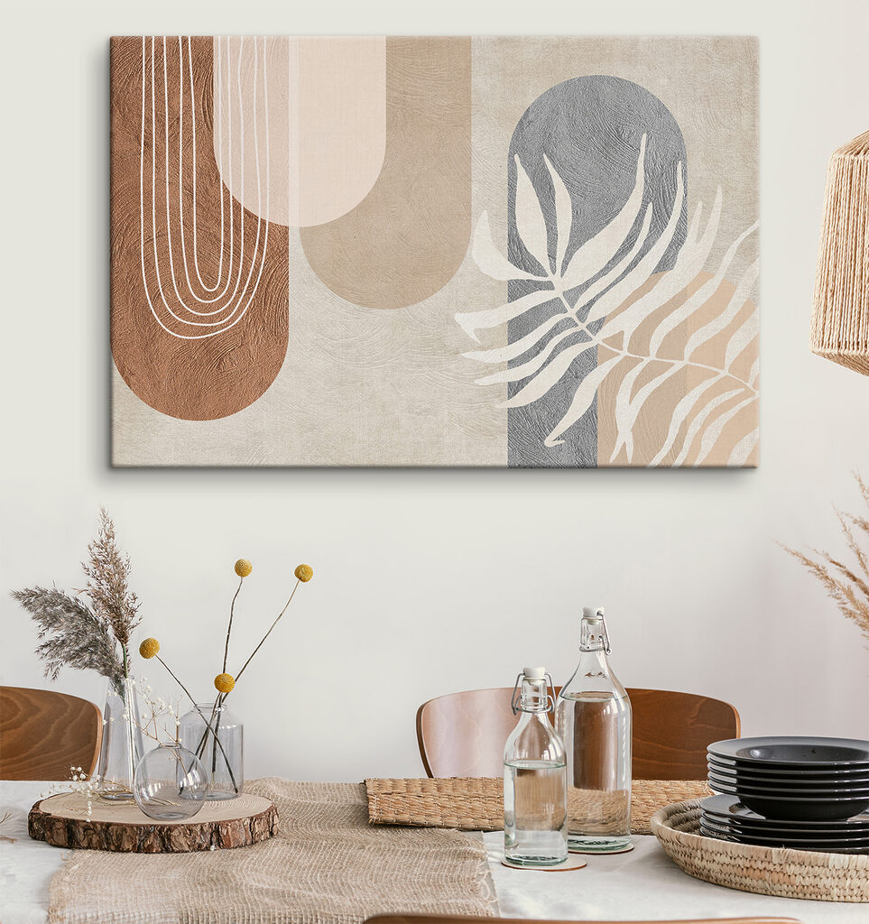 A close up of a wall