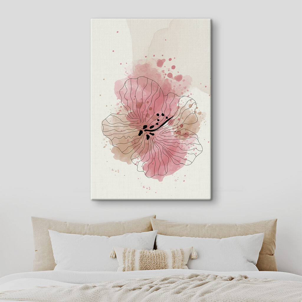 A drawing of a flower A drawing of a flower