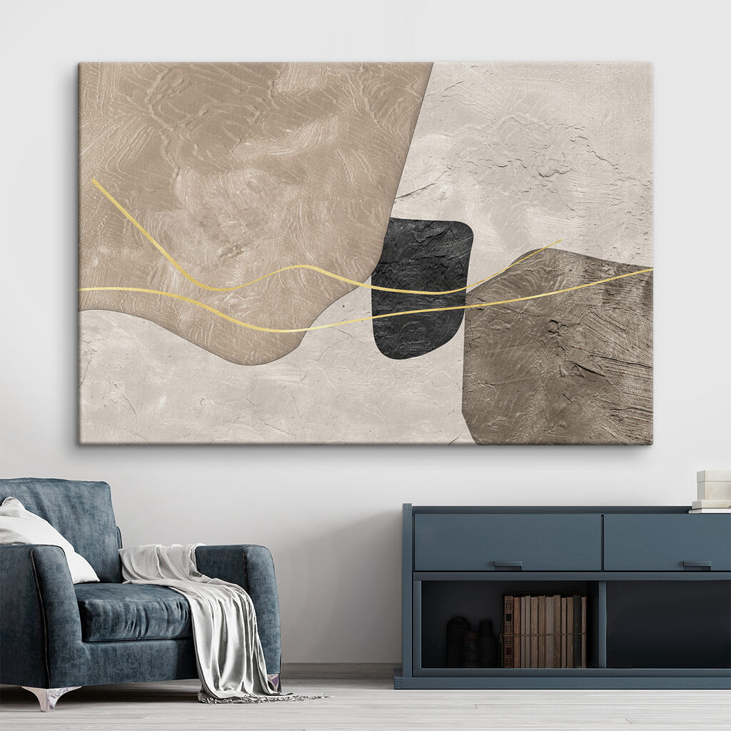 A close up of a wall