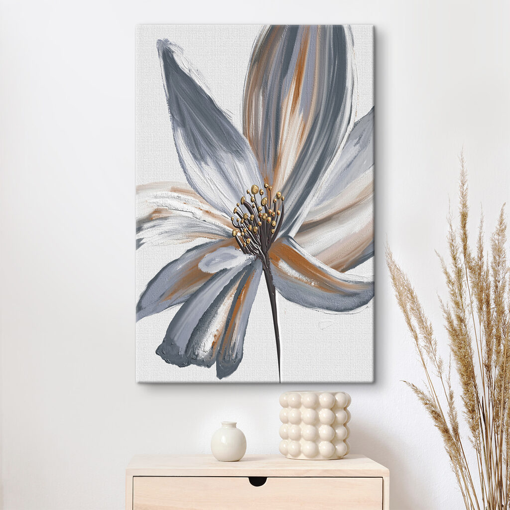 Elegant flower in soft tones