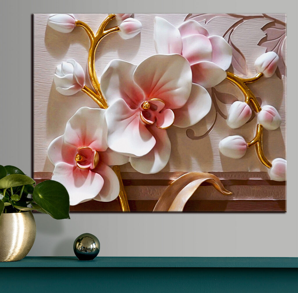 A close up of flowers