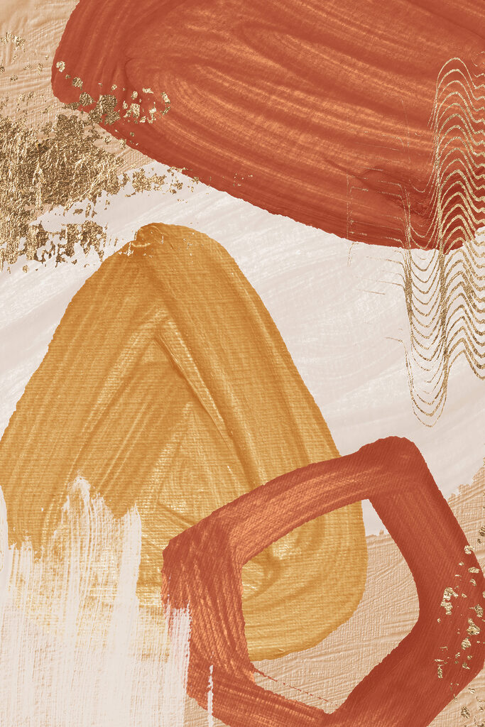 A close up of a painting A close up of a painting