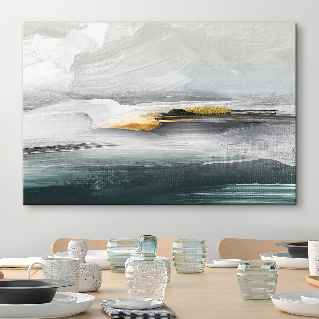 A painting of a landscape A painting of a landscape