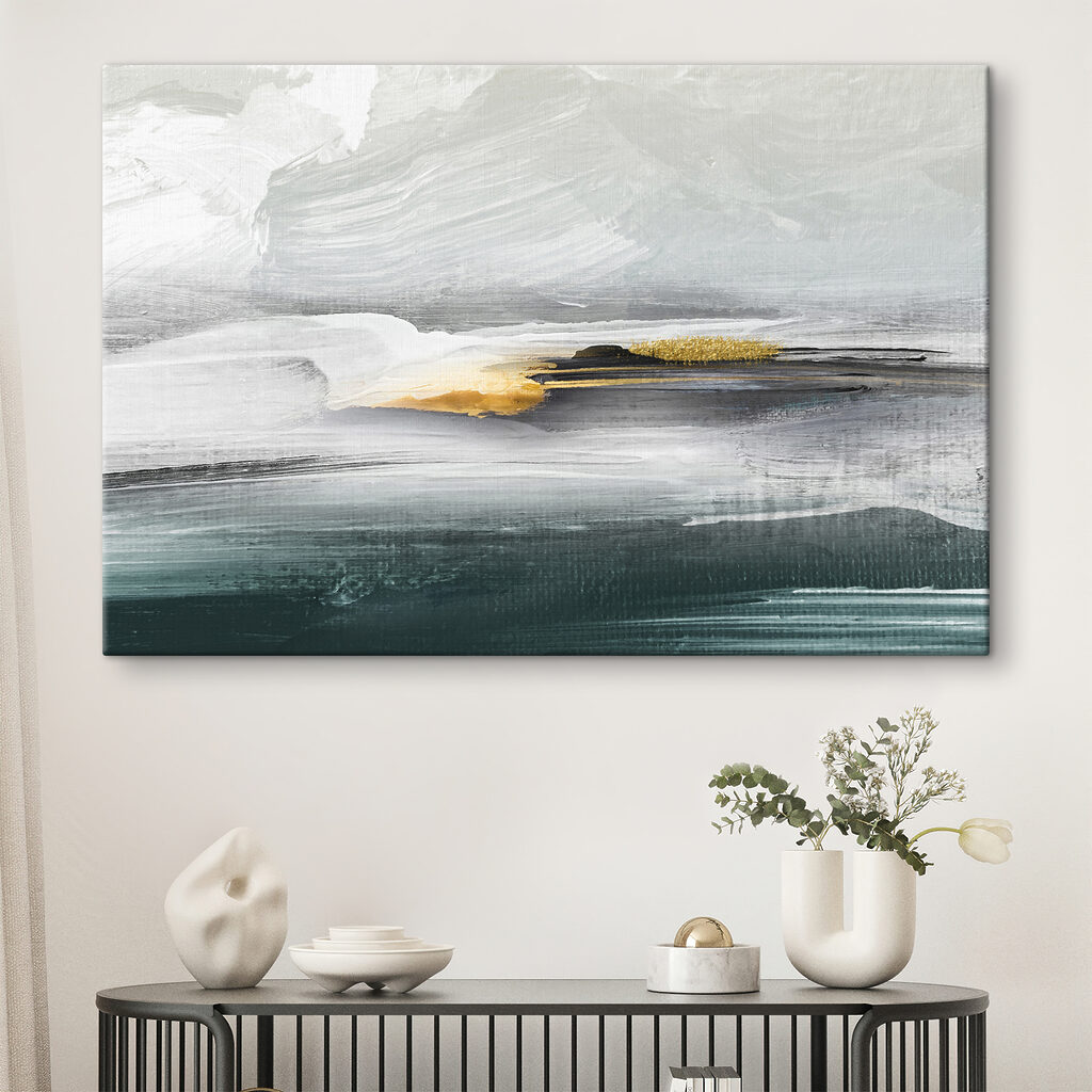 A painting of a landscape A painting of a landscape