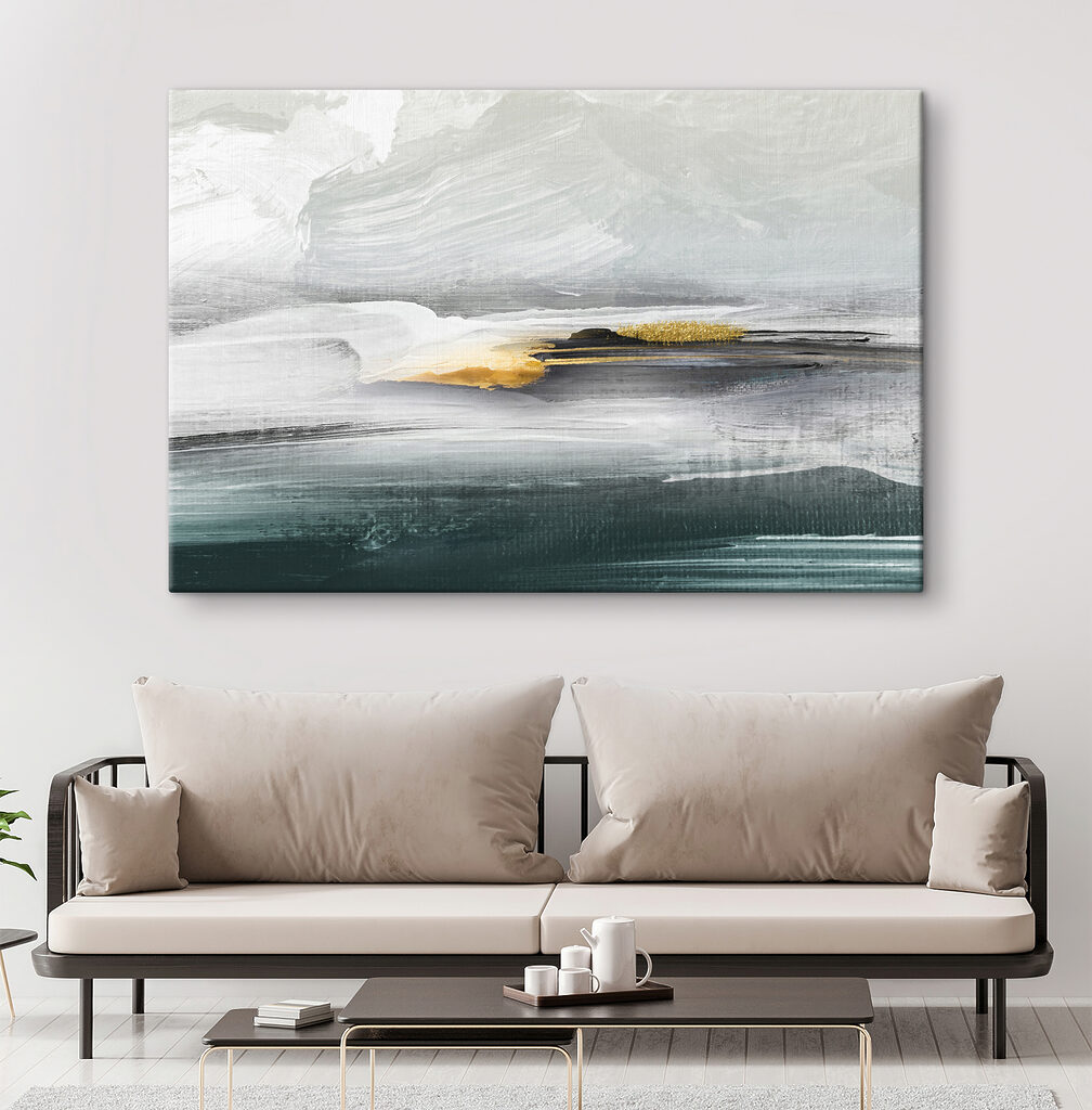 A painting of a landscape A painting of a landscape