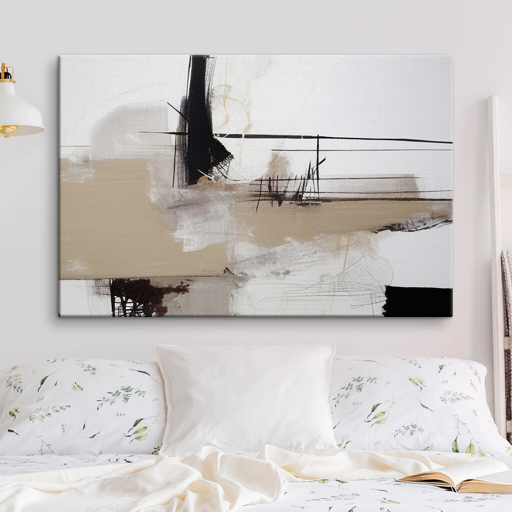 A painting of a landscape