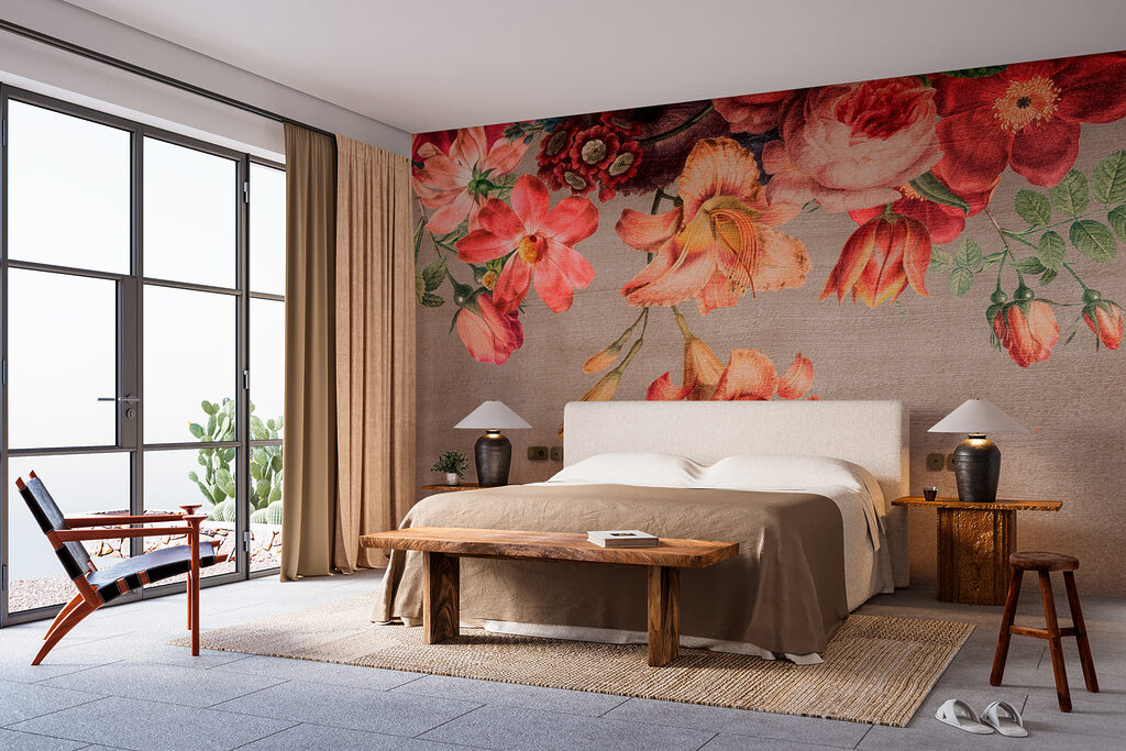 A close up of flowers