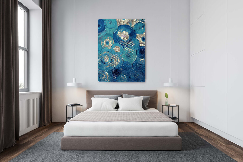 Živé modré kruhové vzory na povrchu s01035pib1m 1024x683 - Živé modré kruhové vzory na povrchu - tegory