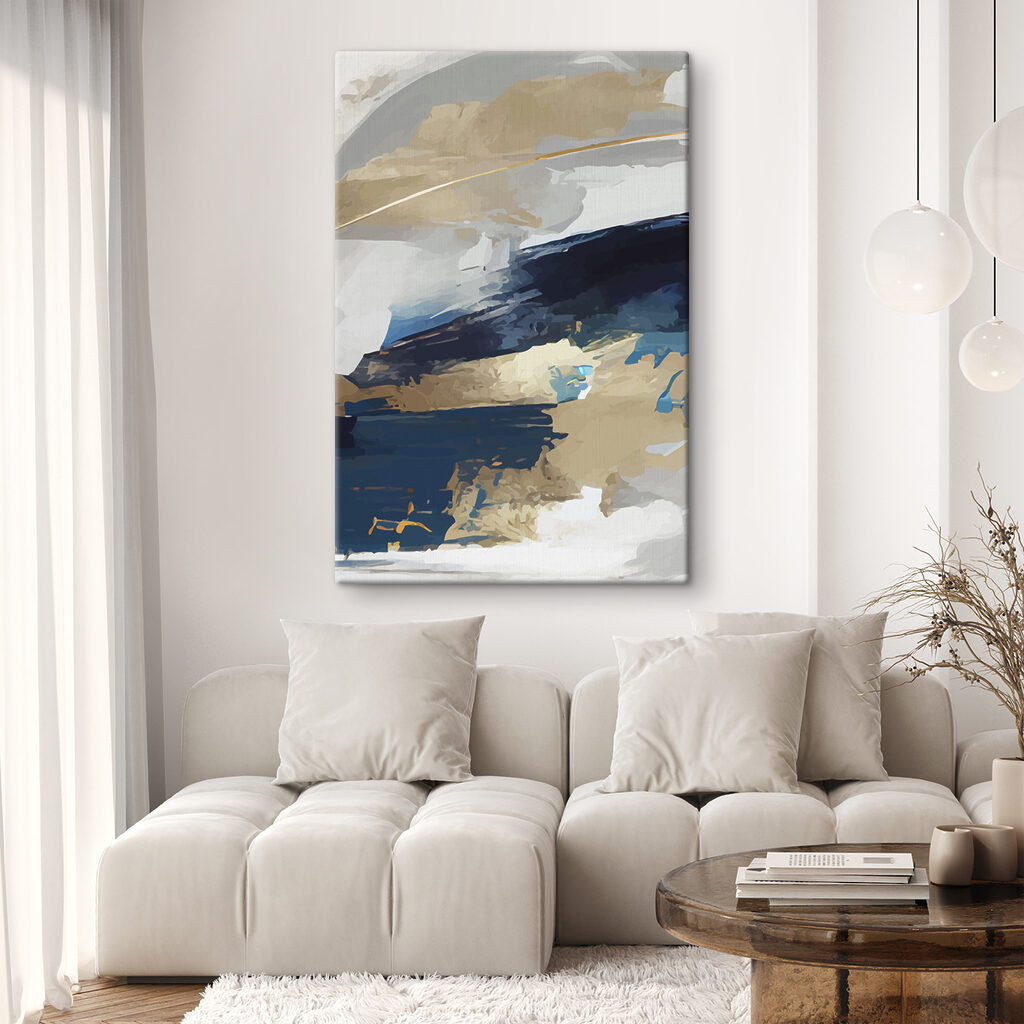 s36621pig102 1024x1024 - Obraz z modrej, bielej a hnedej farby - tegory