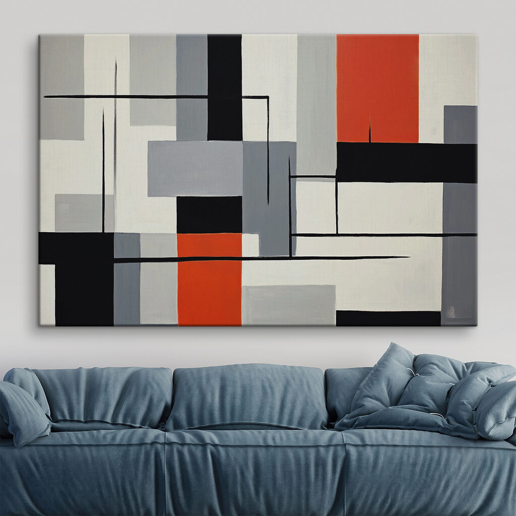 s37278pig107 1024x1024 - Obraz čiernych červených a bielych obdĺžnikov - tegory