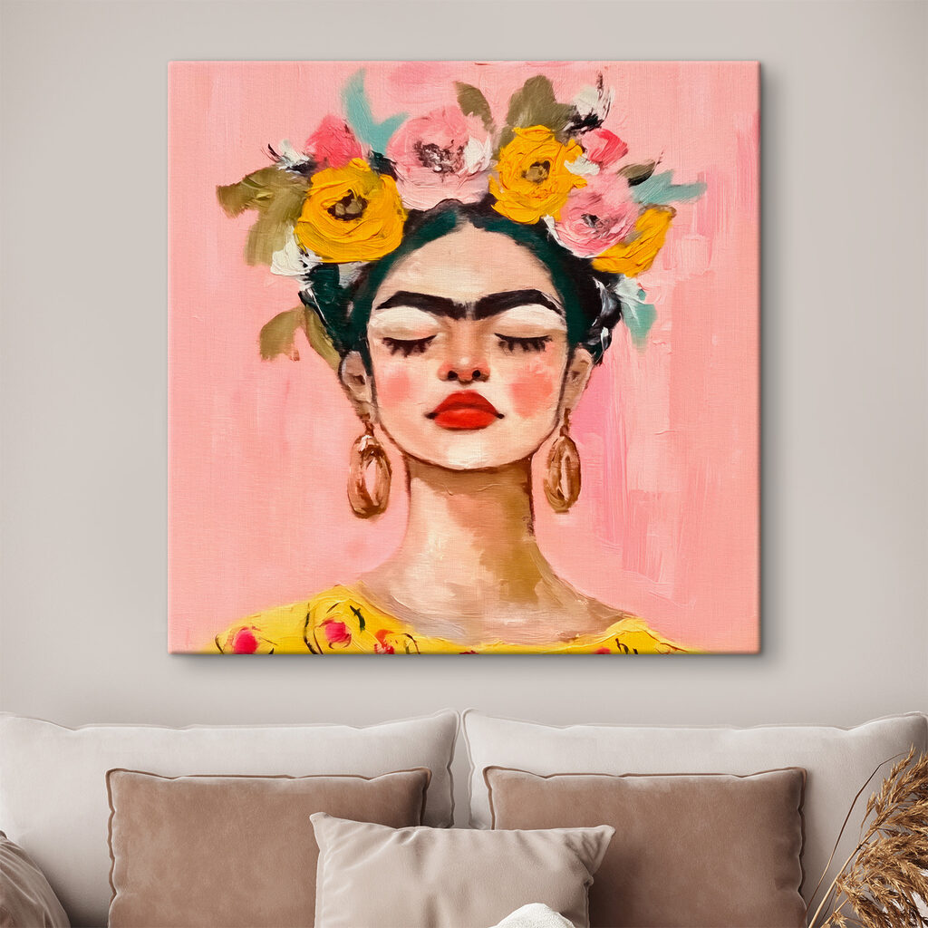 s38292pig2 1024x1024 - Obraz ženy s kvetmi vo vlasoch - tegory