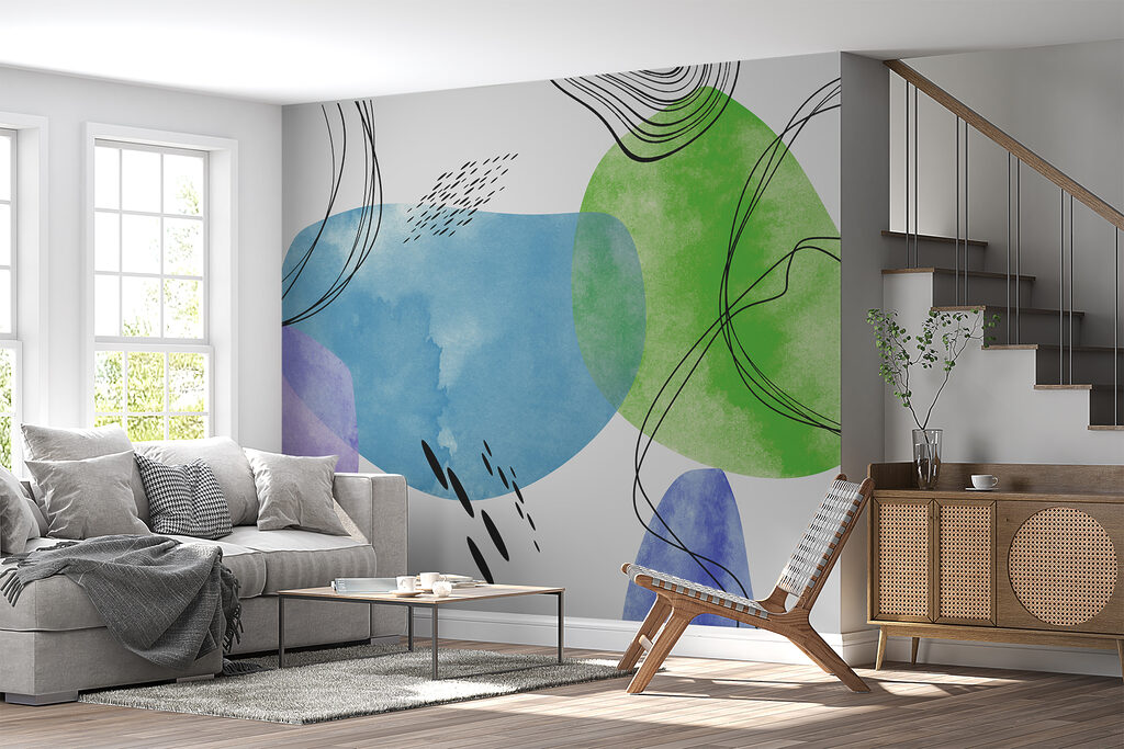 w00584pig1mr 1024x683 - Farebné umenie s čiernymi čiarami a bodkami - tegory