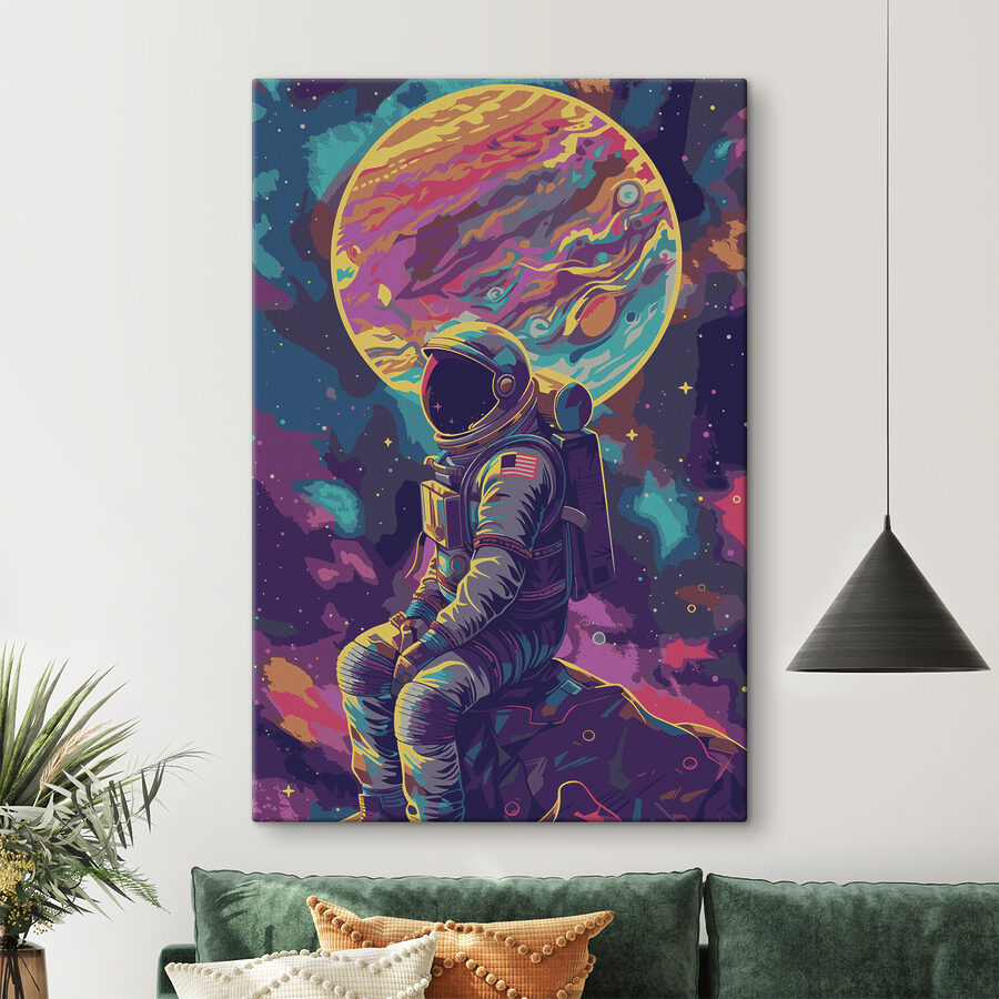 Astronaut vo vesmíre