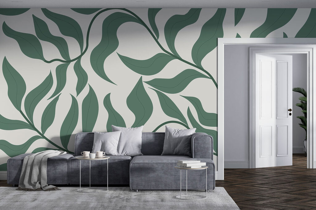 Zelené listy na bielom pozadí w00629pig5r 1024x683 - Zelené listy na bielom pozadí - tegory