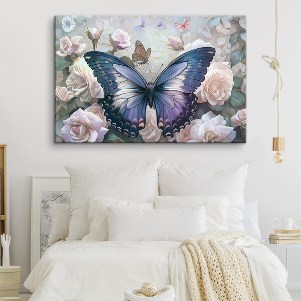 A butterfly on a flower