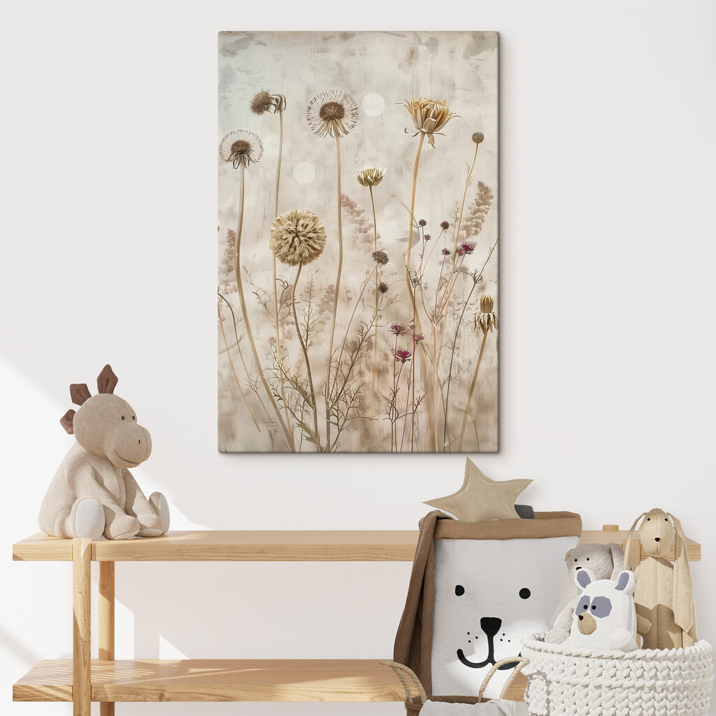 A group of flowers and plants