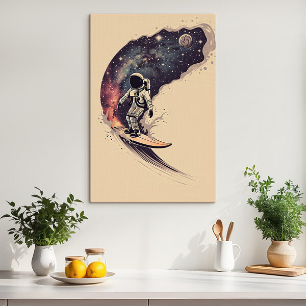 Astronaut na surfe Astronaut na surfe