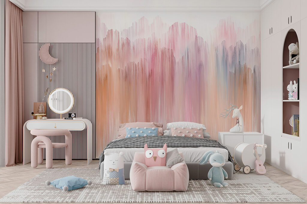 A group of colorful lines A group of colorful lines