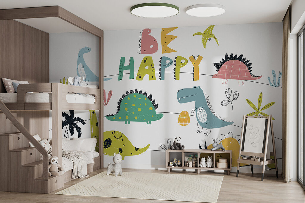 A group of dinosaurs and words A group of dinosaurs and words