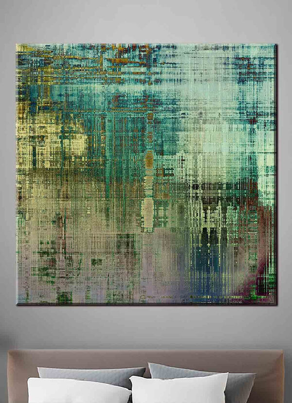 Colorful abstract patterns in motion