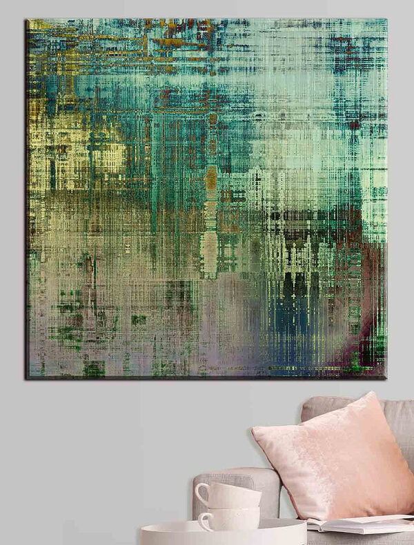 Colorful abstract patterns in motion