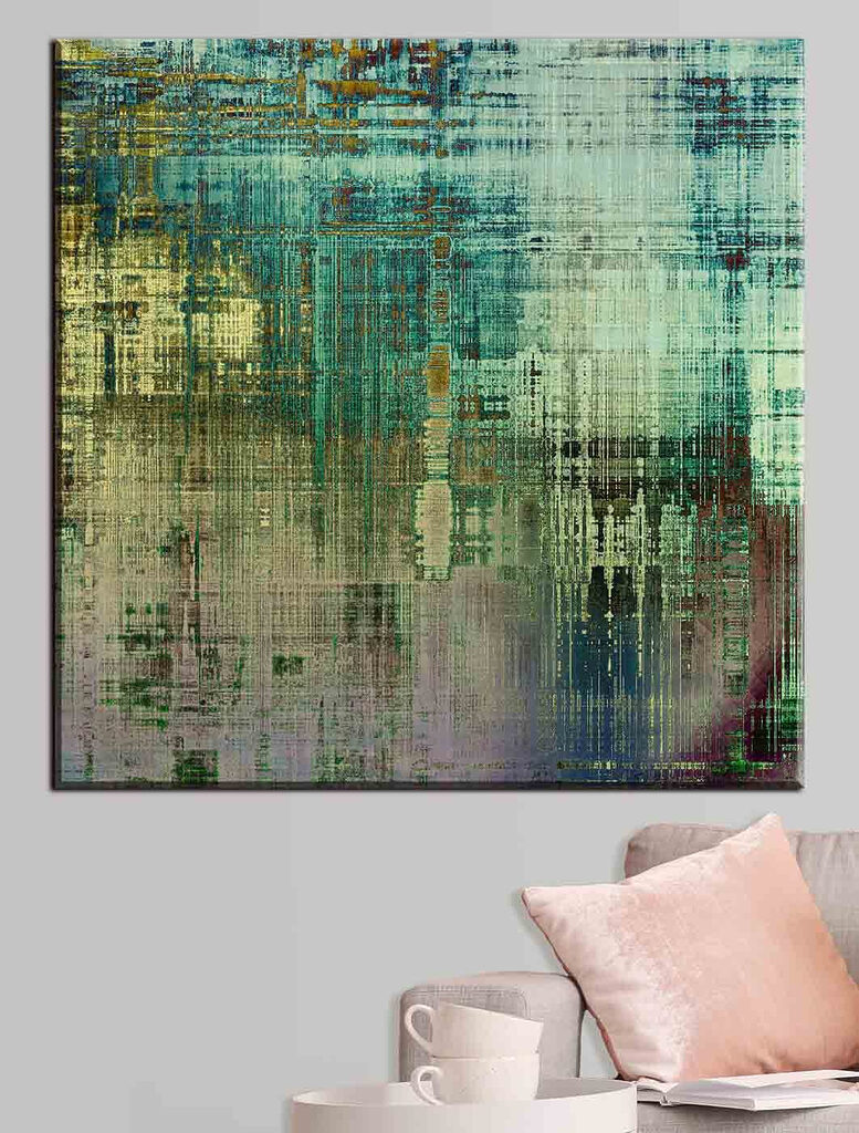 Colorful abstract patterns in motion