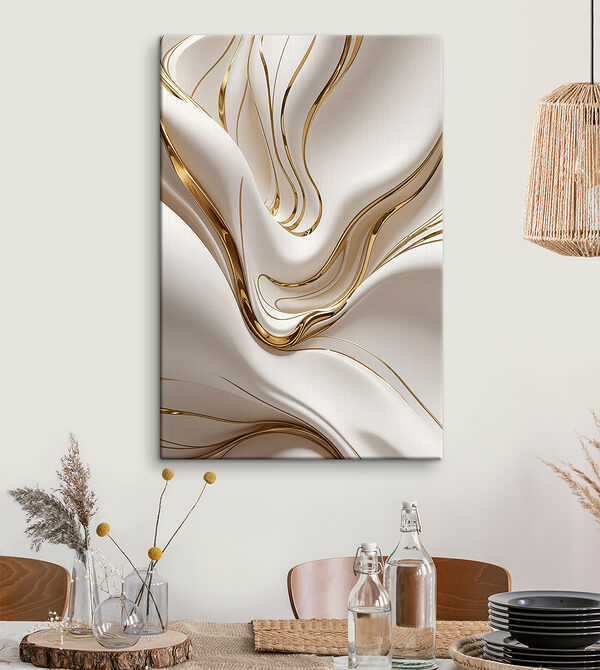 Elegant Swirls of Cream and Amber Elegant Swirls of Cream and Amber