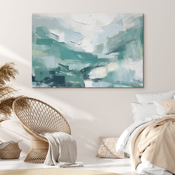 A painting of a landscape