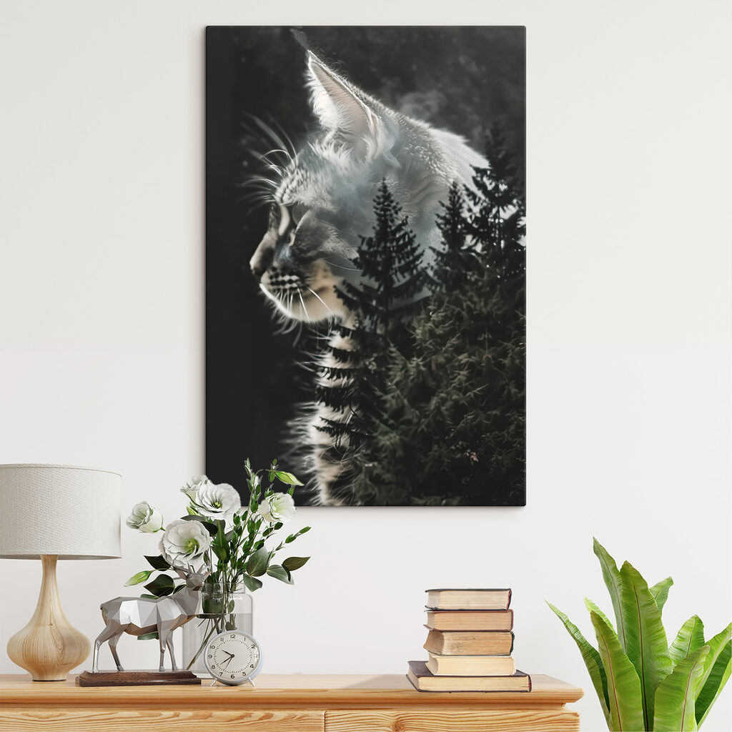A cat looking out of a window