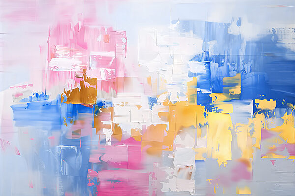 A painting of different colors A painting of different colors