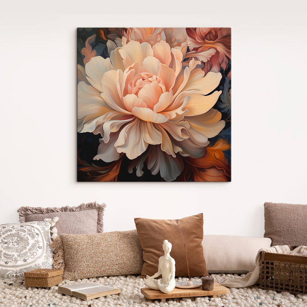 Elegant petals in soft hues