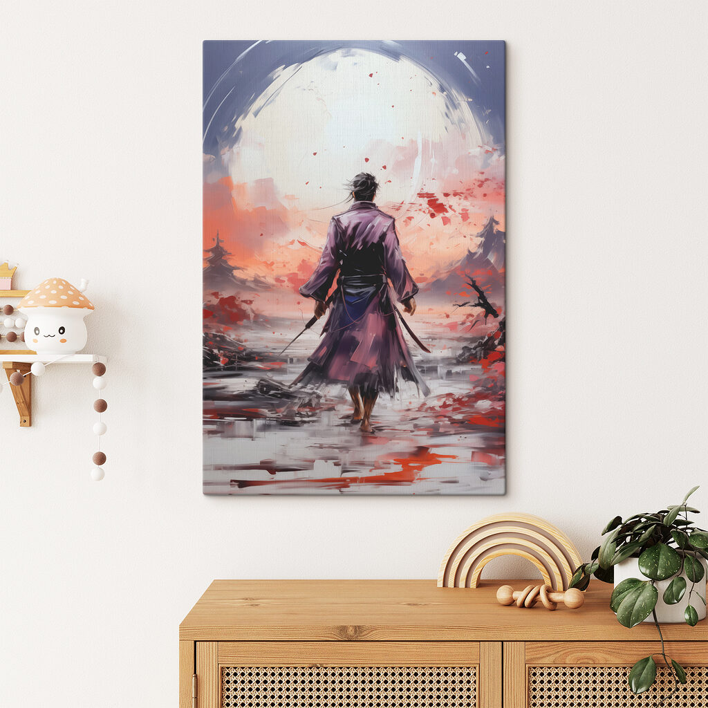 A man in a robe walking in a desert A man in a robe walking in a desert